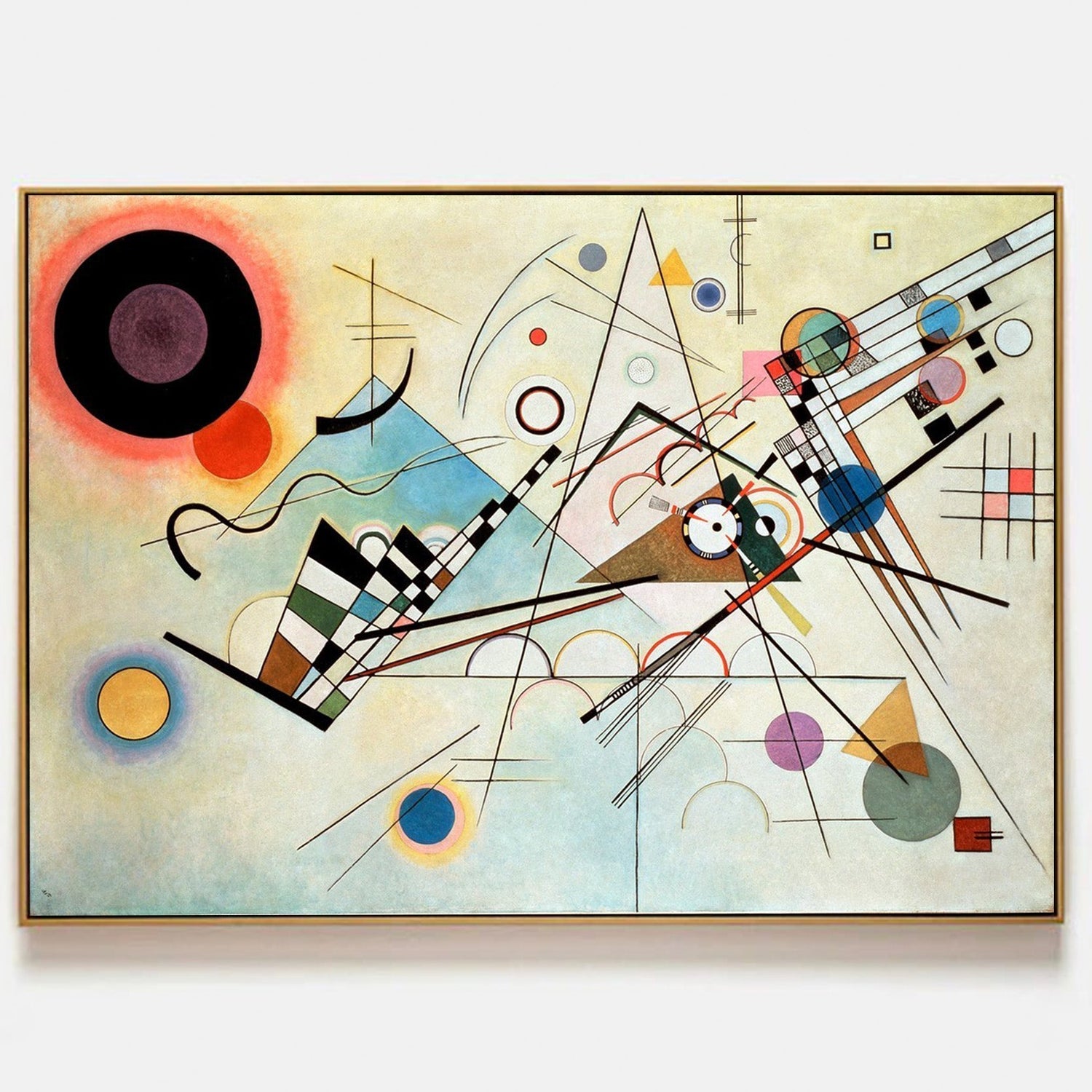 Exploring the Energy and Emotion of Kandinsky's "Composition VIII" - ARABELART