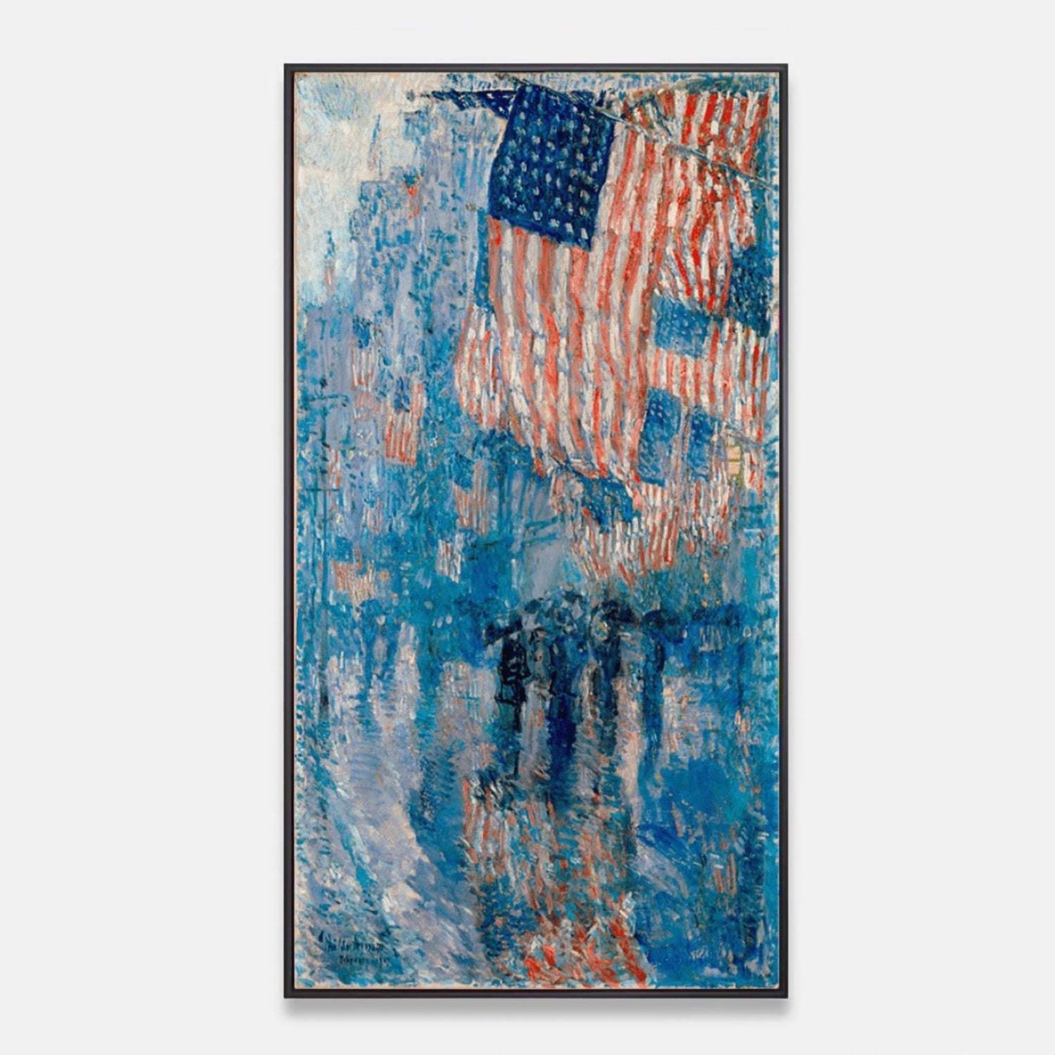 The Timeless Beauty of “The Avenue in the Rain” by Childe Hassam - ARABELART