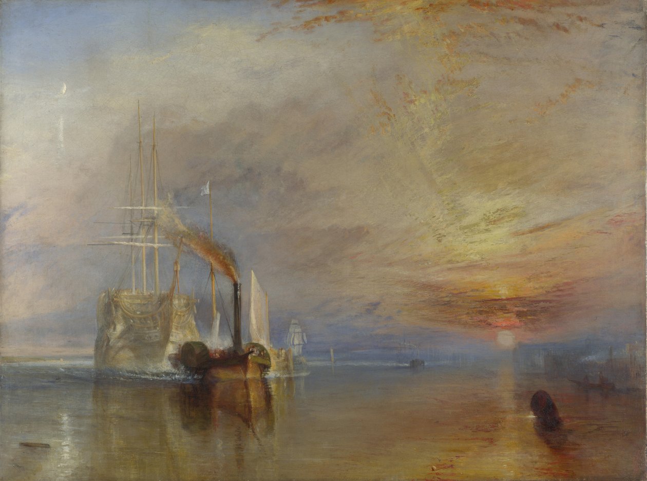 The Fighting Temeraire, 1839 by J.M.W. Turner - Famous Art Reproduction