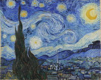 The Starry Night by Vincent van Gogh - Famous Art Reproduction