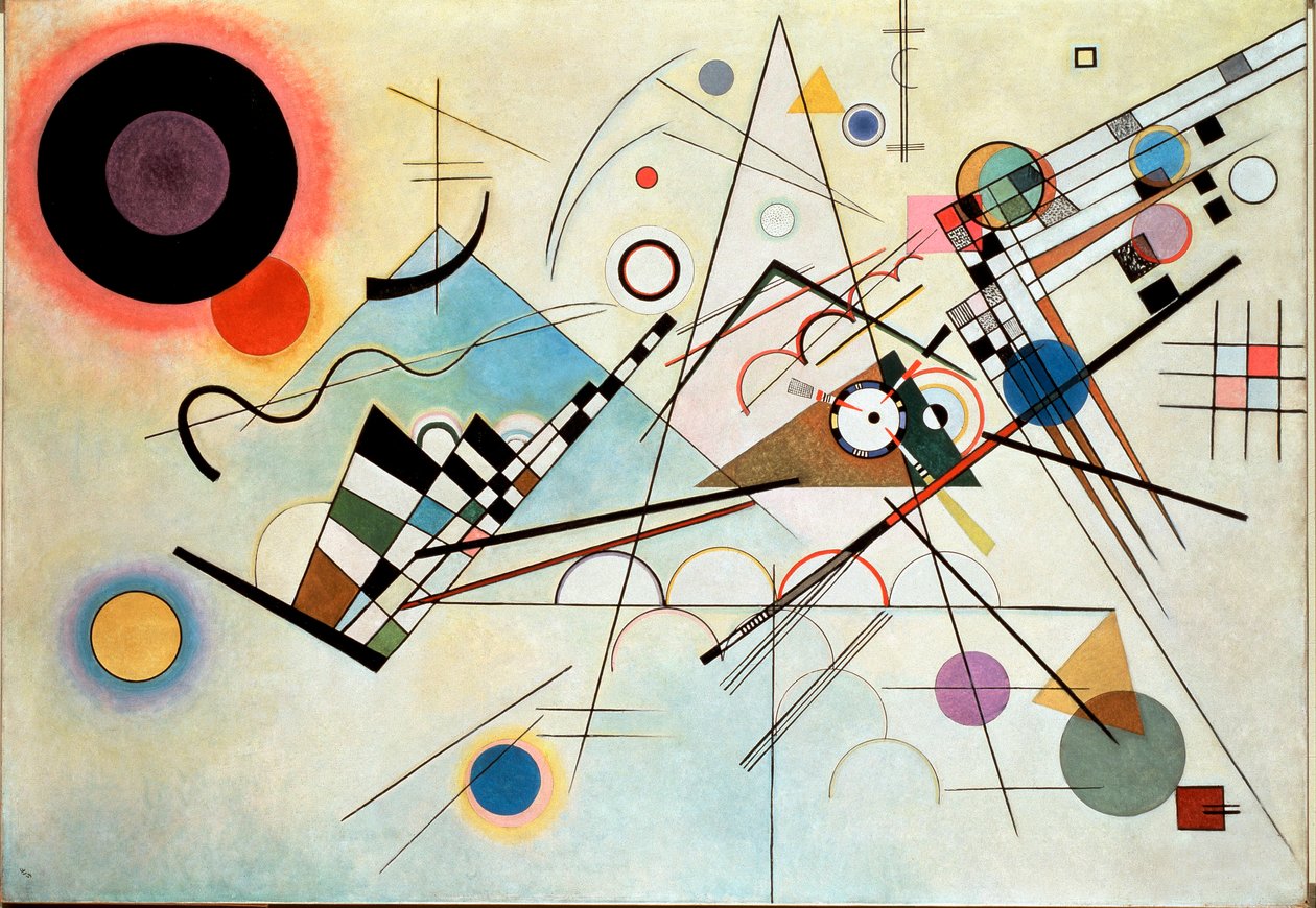 Composition VIII by Wassily Kandinsky - Famous Art Reproduction