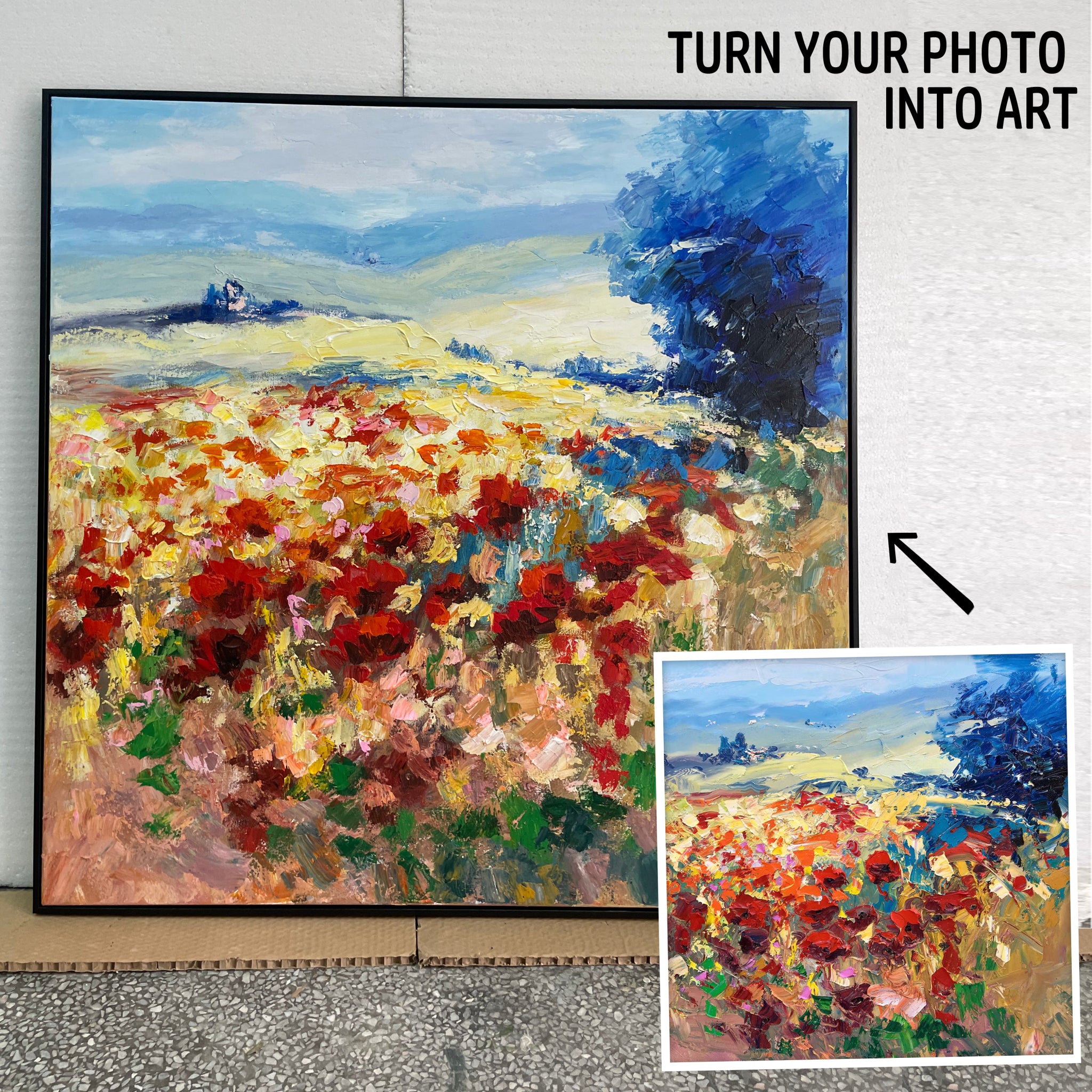 Custom - Made Artwork - Bring Your Ideas to Life with Oil Paint - ARABELART