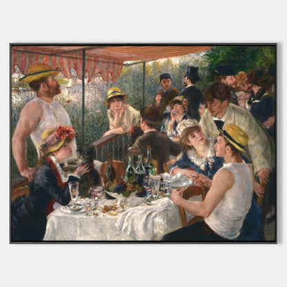 Luncheon of the Boating Party by Pierre - Auguste Renoir - Famous Art Reproduction - ARABELART