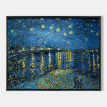 Starry Night Over the Rhône by Vincent van Gogh - Famous Art Reproduction - ARABELART