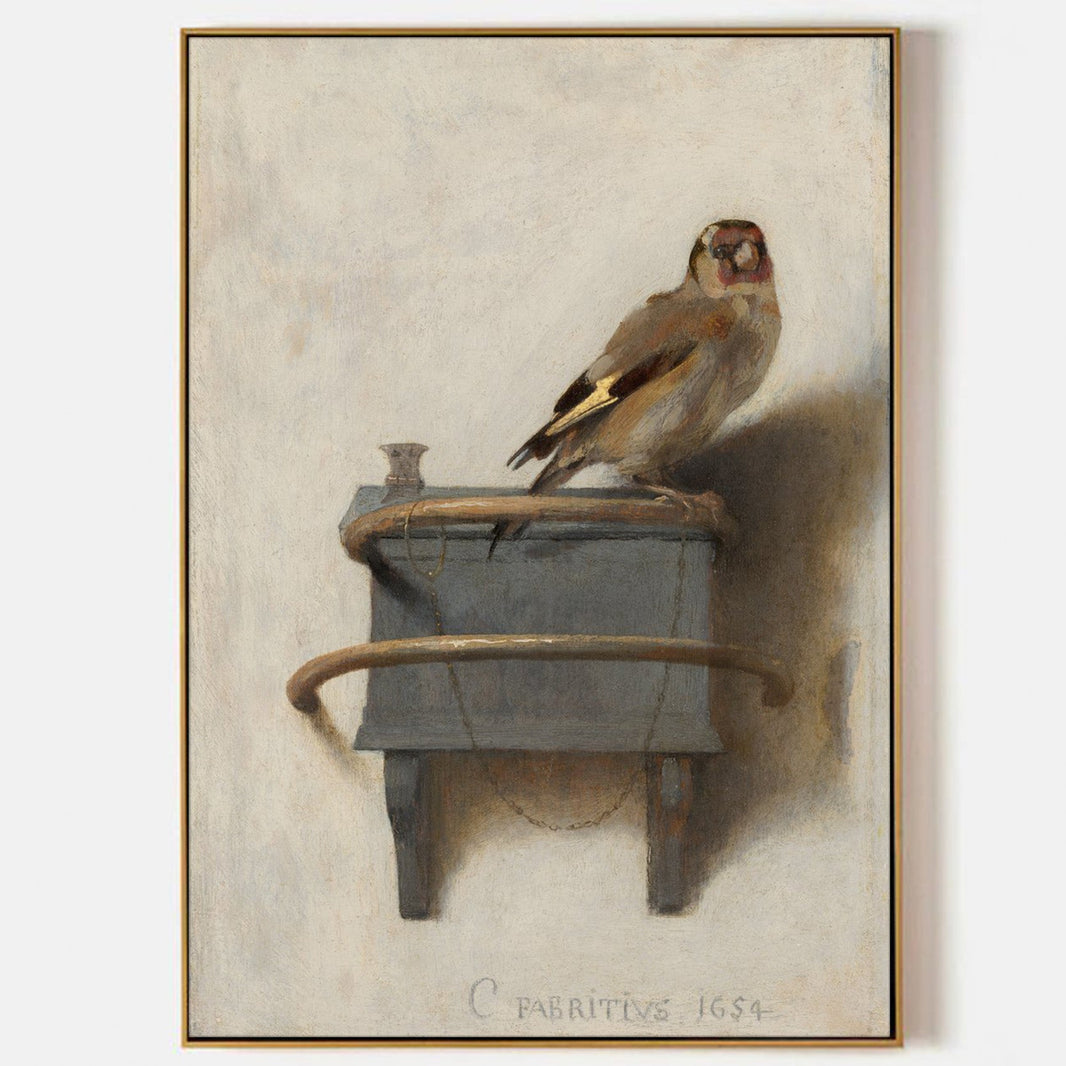 The Goldfinch by Carel Fabritius - Famous Art Reproduction - ARABELART