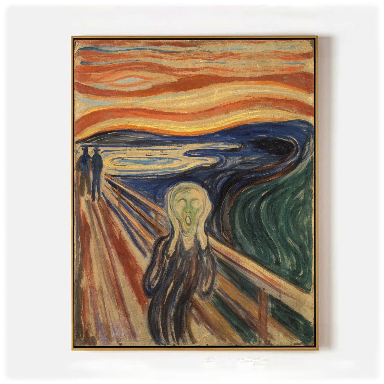 The Scream by Edvard Munch - Famous Art Reproduction - ARABELART