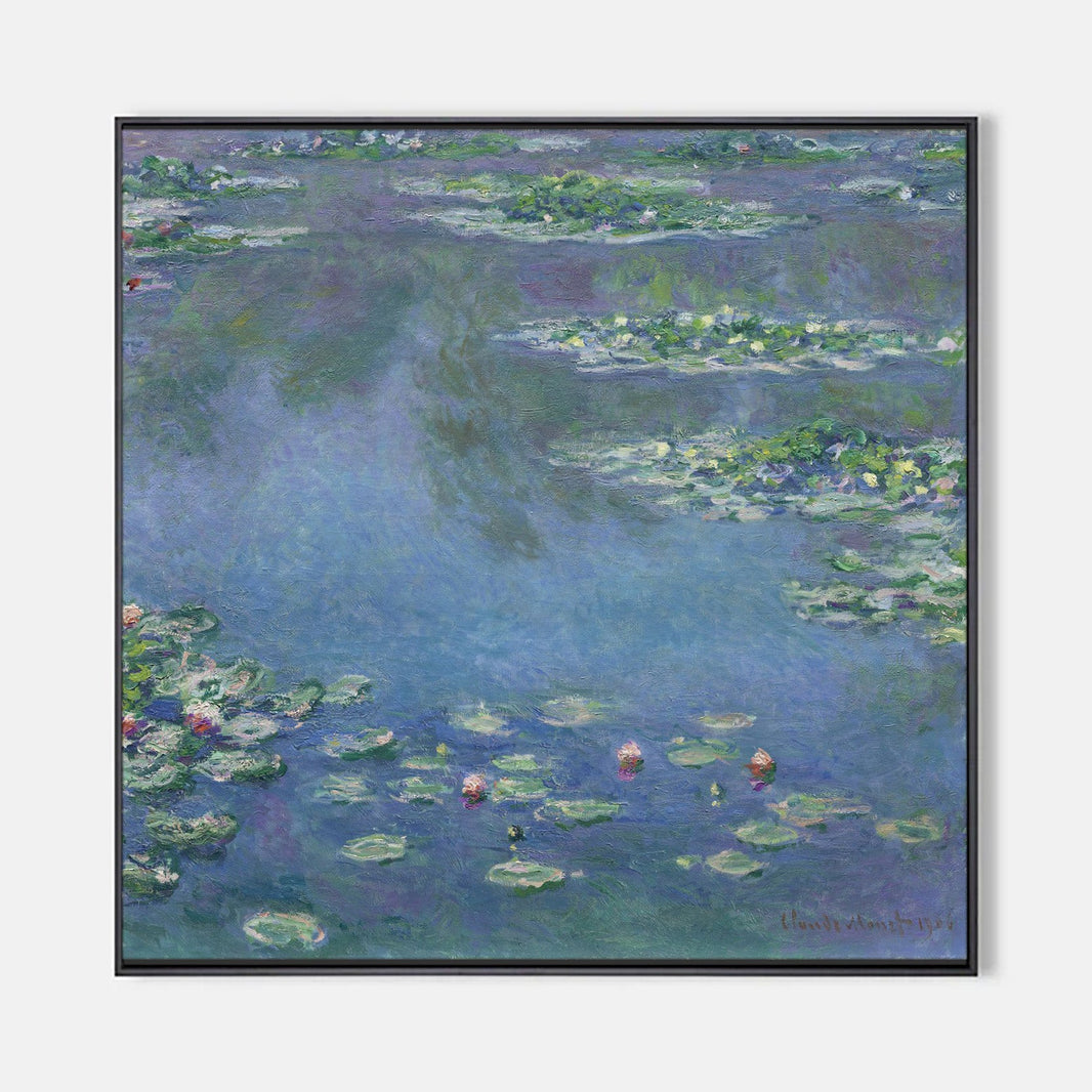 Water Lilies by Claude Monet - Famous Art Reproduction - ARABELART